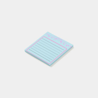 Post-it® Blue and pink