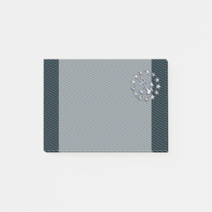 Post-it® Blue Chrome Comme Yacht Drapeau Automotive Grille