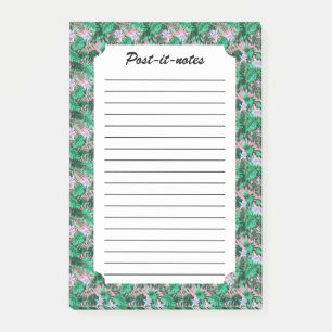 Post-it® Bohême Tropical Summer Floral Palm Feuille