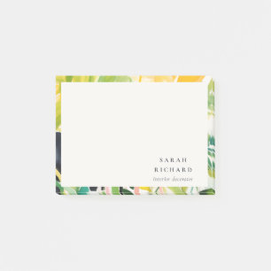 Post-it® Boho Chic Vert Feuillage Tropical Botanique