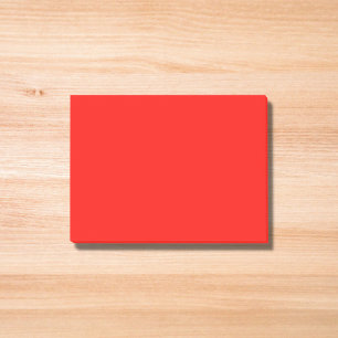 Post-it® Bonbons Pomme rouge couleur solide