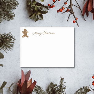 Post-it® Bonhomme de pain d'épice de Noël