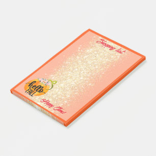 Post-it® Bonjour Automne Personnaliser Automne Texte et cou