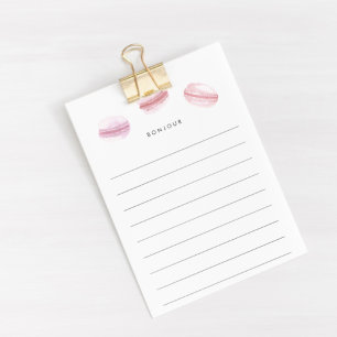 Post-it® Bonjour   Macarons roses