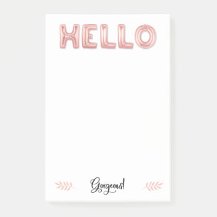 Post-it® Bonjour magnifique : Post-its