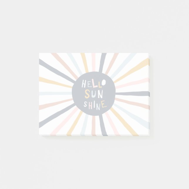 Post-it® Bonjour Sunshine (Devant)