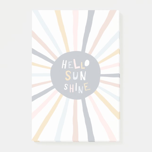 Post-it® Bonjour Sunshine (Devant)