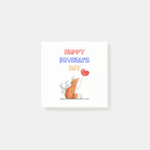 Post-it® Bonne Fête des pères Renards Papa Papa Papa Papa P