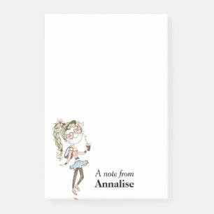 Post-it® Bonne fille Ado personnalisée