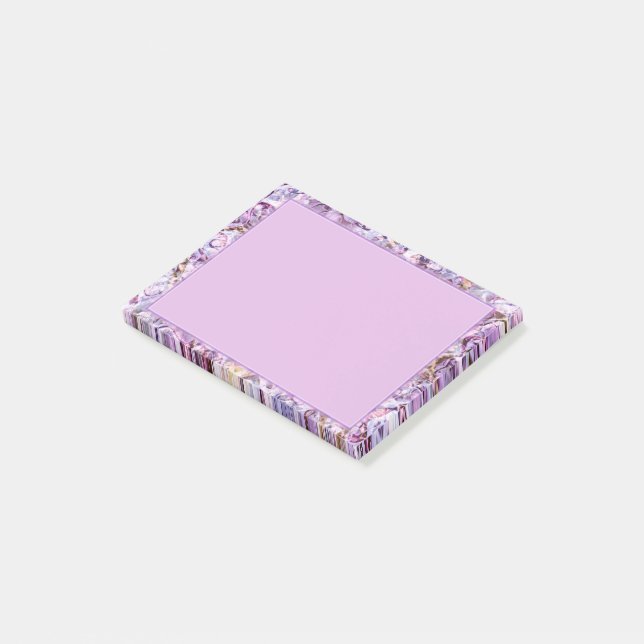 Post-it® Bordure violette (Incliné)