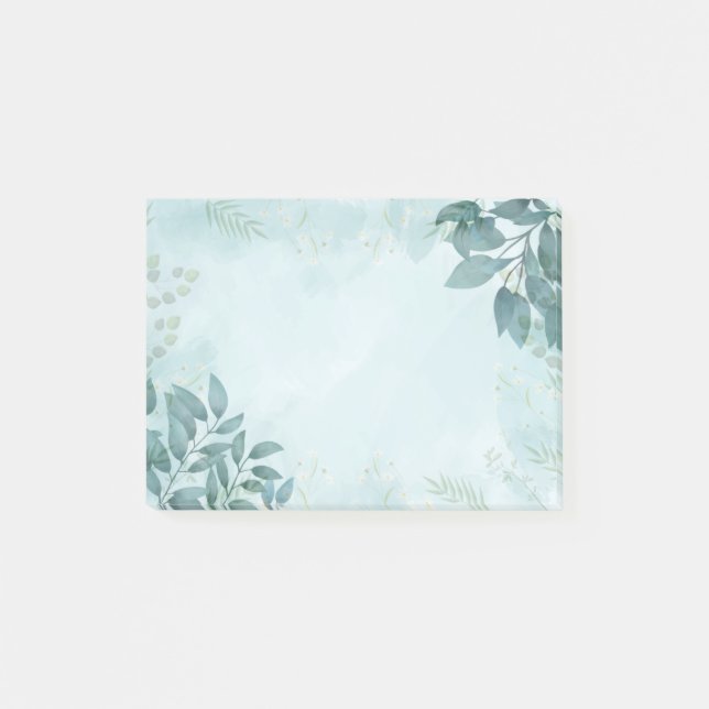 Post-it® Botanical Post it Notes (Devant)