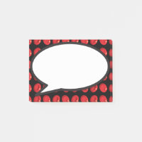 Bouche de discours des cellules sanguines