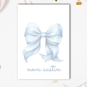 Post-it® Boue Bleue tendance personnalisée avec le nom Mono