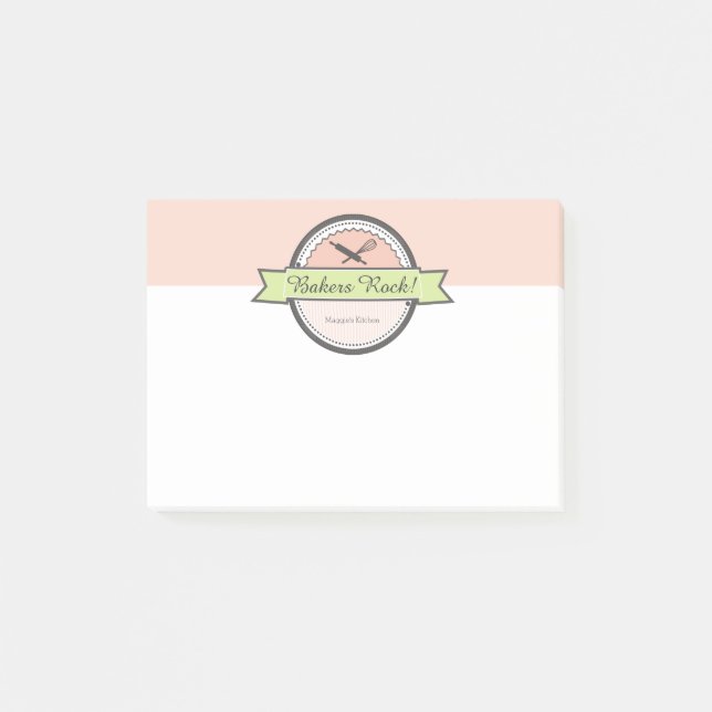 Post-it® boulangerie couleur sur mesure broche à whisky cui (Devant)