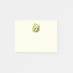 Post-it® Bouquet de citron aux fleurs blanches