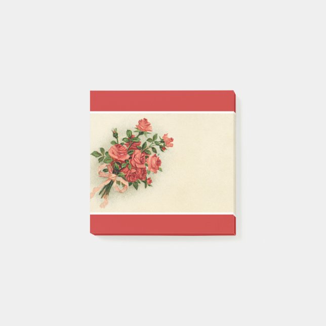 Post-it® Bouquet rose (Devant)