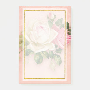 Post-it® Bouquet Rose & Rose Blanc Bouquet Post-it Notes