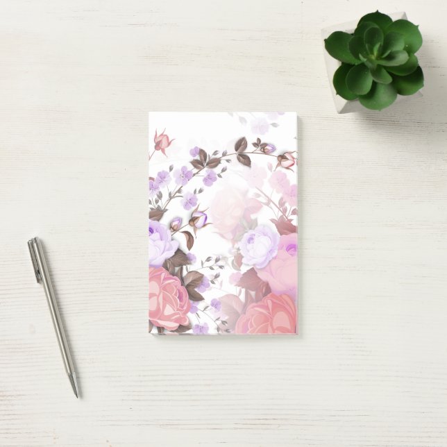 Post-it® Bouquets de Roses 5 (Bureau)