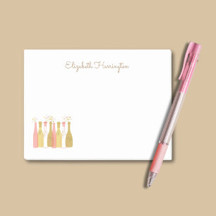 Post-it® Bouteilles de Champagne Retro Style Glam Retro ann