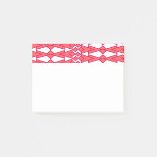 Post-it® Bowties rouges et roses