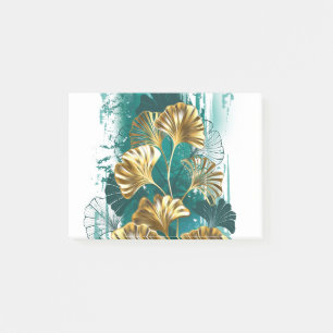 Post-it® Branche avec Feuilles d'or Ginko Biloba