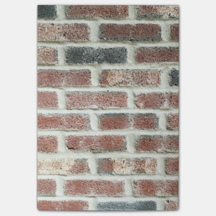 Post-it® Briques rouges grises Mur Arrière - plan en briqu