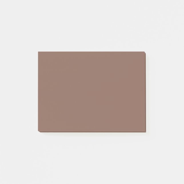 Post-it® Bronze Brown couleur solide (Devant)