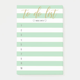 Post-it® Brosse fractionnée en lettres à faire