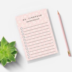 Post-it® Brouiller   Liste de tâches des enseignants en sci