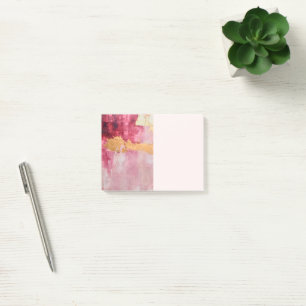 Post-it® Brush artistique touche or et rose