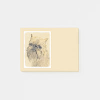Bruxelles Griffon Peinture - Cute Original Chien A