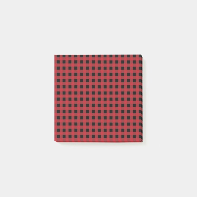 Post-it® Buffle rouge déposé pour les rappels de vacances N (Devant)