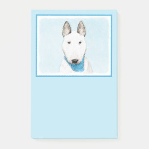 Post-it® Bull Terrier Peinture - Cute Original Dog Art
