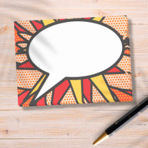 Bulle de bande dessinée Pop Art