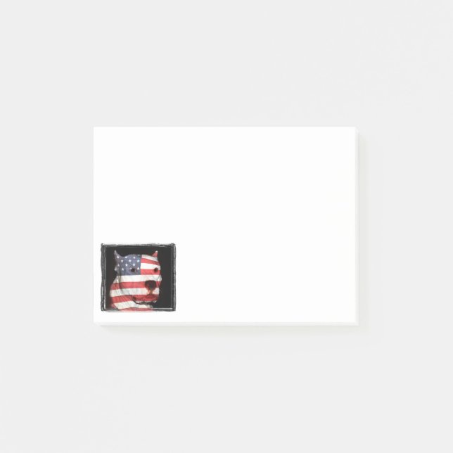 Post-it® Bulle de pit patriotique (Devant)