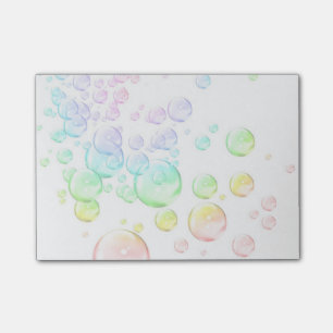 Post-it® bulles colorées