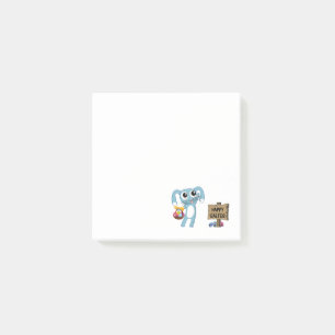 Post-it® Bunny de Pâques souhaite Joyeux Pâques