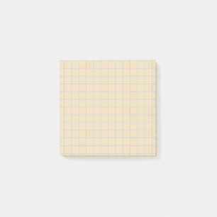 Post-it® Bureau de conception de grille minimale À damiers 