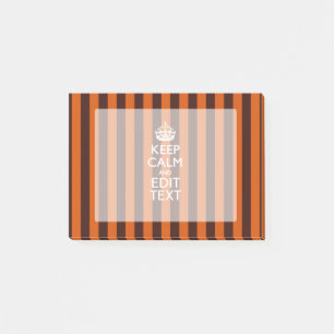 Post-it® Burr Orange Personnaliser Ce Conserver Calme Class