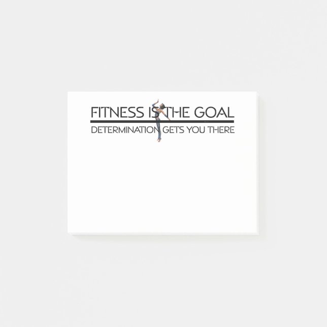 Post-it® But SUPÉRIEUR de forme physique (Devant)