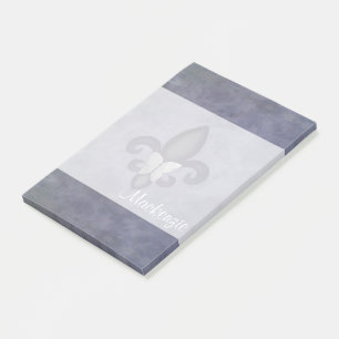 Post-it® Butterfleur violet   Papillon sur Fleur de Lis