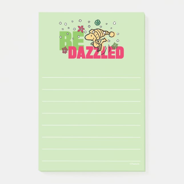Post-it® cacahuètes | Bois de Noël Eblouissez (Devant)