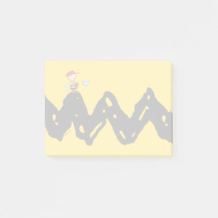 Post-it® cacahuètes   Charlie Baseball Brown