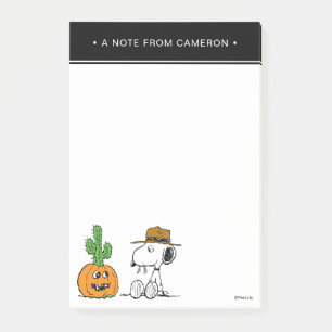 Post-it® cacahuètes   Halloween du désert de Spike