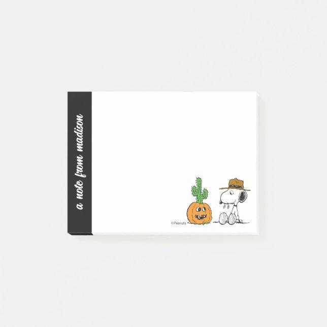 Post-it® cacahuètes | Halloween du désert de Spike (Devant)