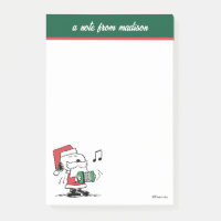 cacahuètes | Snoopy Santa Claus Accordian