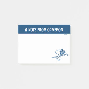 Post-it® cacahuètes   Snoopy Ski Trip