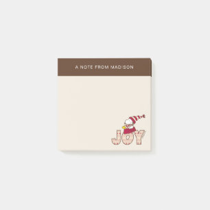 Post-it® cacahuètes   Snoopy & Woodstock Joy Sled Ride