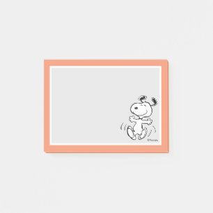 Post-it® cacahuètes   Une Danse Heureuse Snoopy