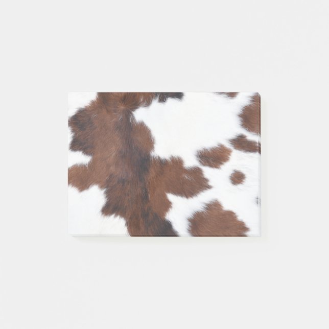 Post-it® Cachette de vache blanc Brown (Devant)